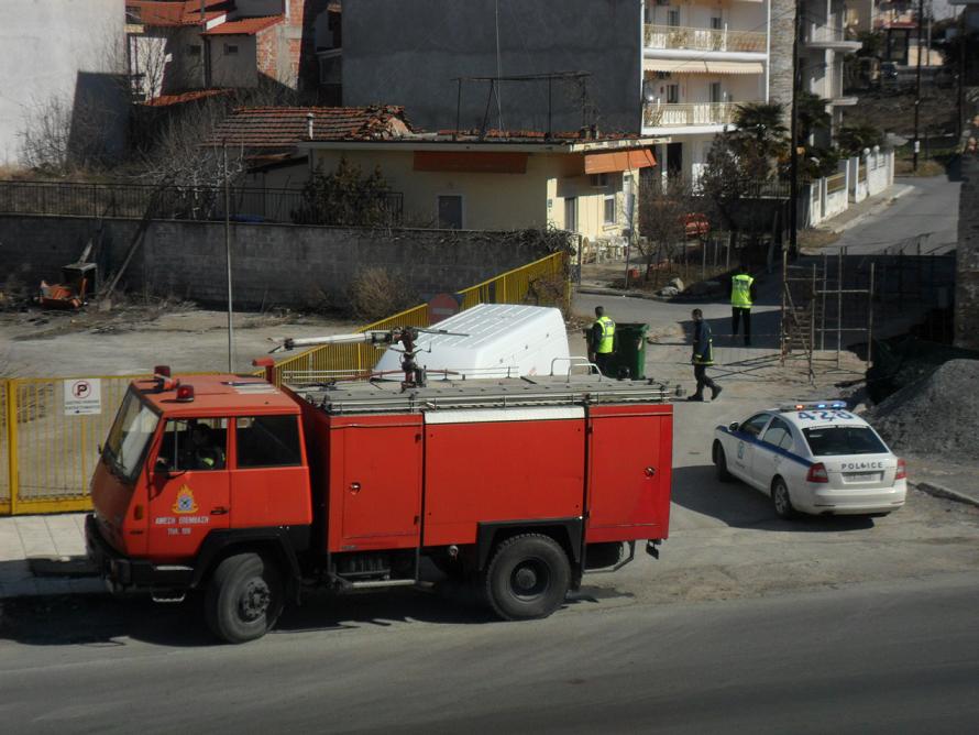 Τροχαίο ατύχημα μόλις τώρα μπροστά στα jumbo Γιαννιτσών